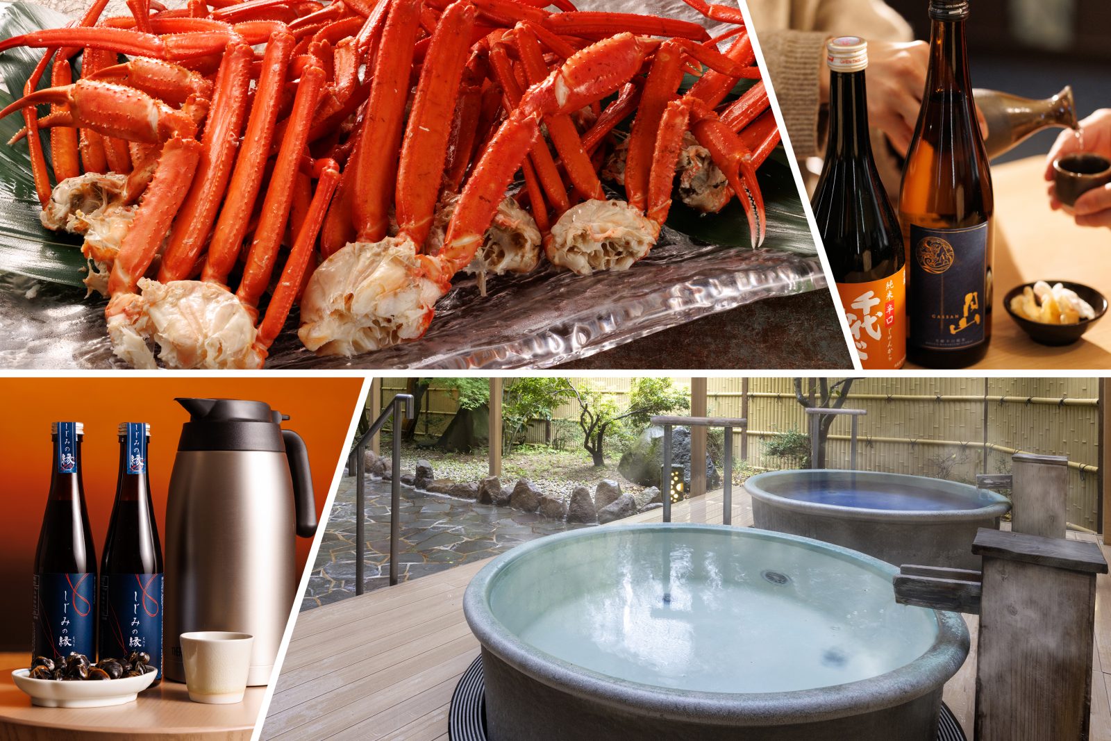 Winter Special Offer / Warm Winter Trips such as Benizwi crab, Hot Warm, Daisen Onsen